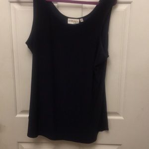 Navy blue blouse tank